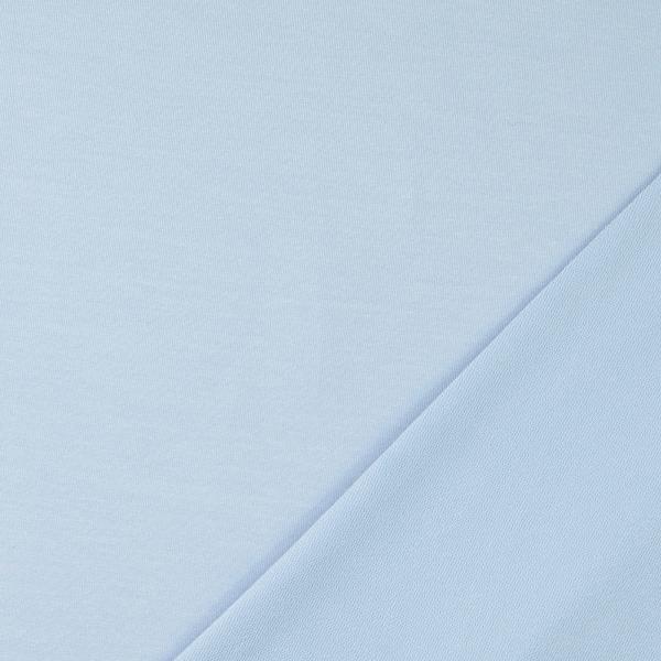 2,00 m Sommersweat / French Terry Uni Babyblau